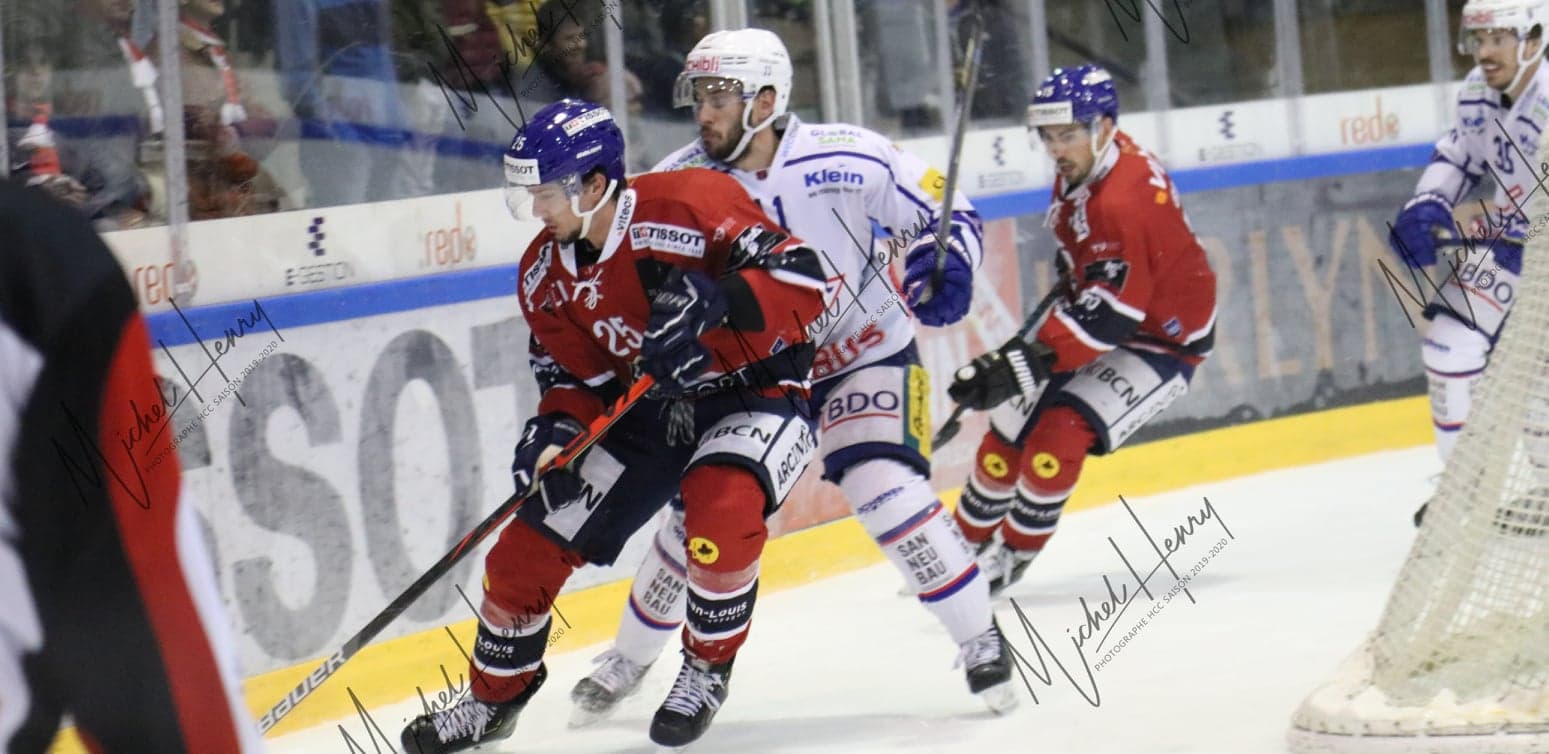 HCC – EHC Kloten : 5-4 Une 6ème victoire probante