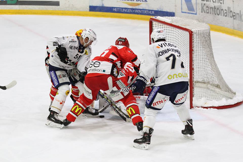 EHC Winterthur – HCC 3-5 – Dans la douleur