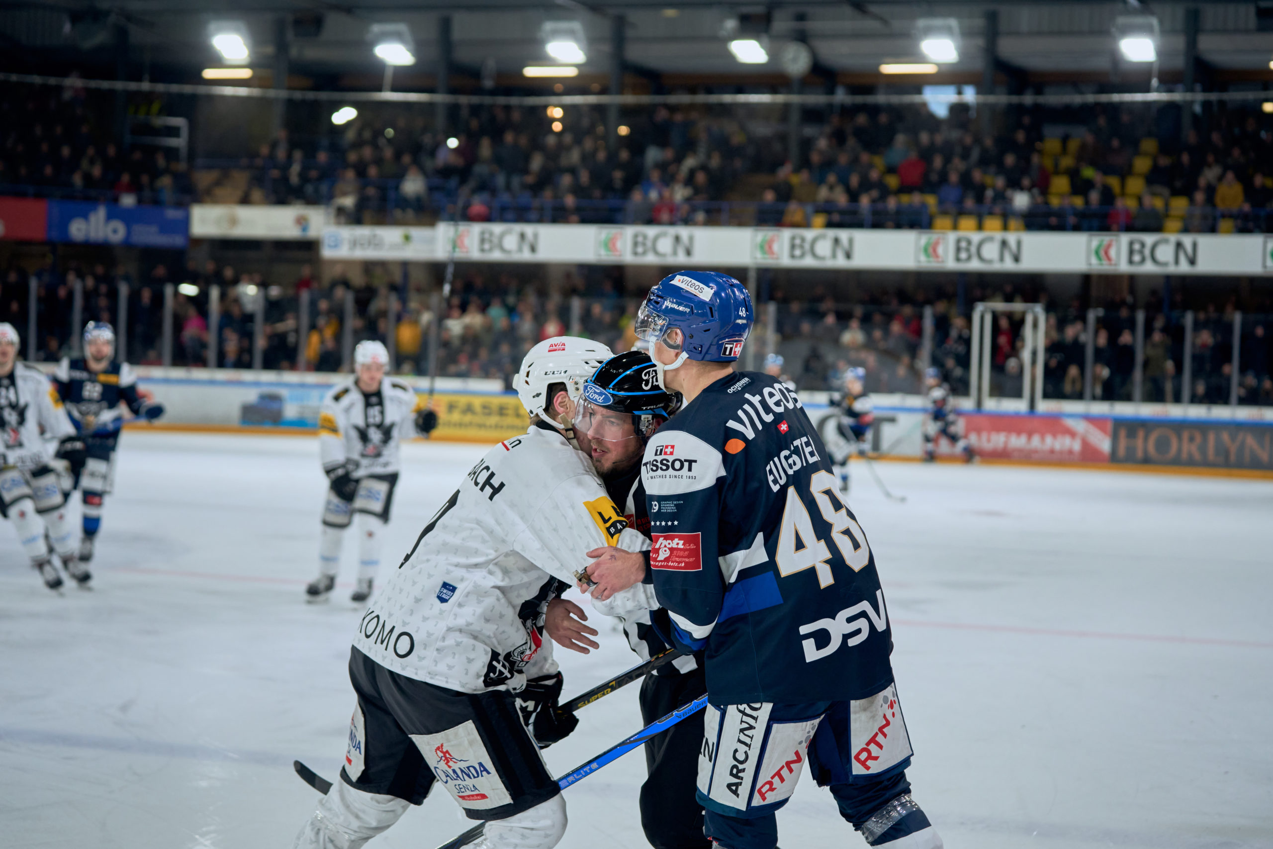 Le HCC battu aux poings